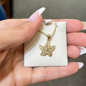 Gold sea star no chain